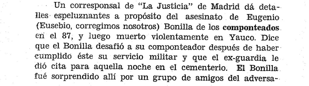 La Justicia, 11/6/1890